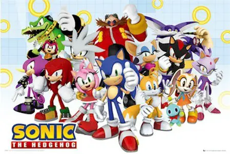 Sonic X Characters Part 1 - Practical Typing