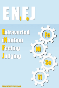 ENFJ cognitive functions infographic