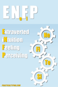 ENFP cognitive functions infographic