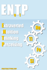 ENTP cognitive functions infographic