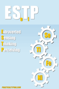 ESTP cognitive functions infographic