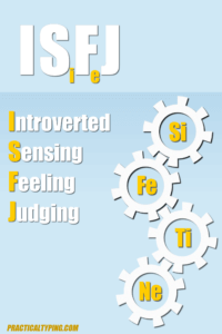 ISFJ cognitive functions infographic